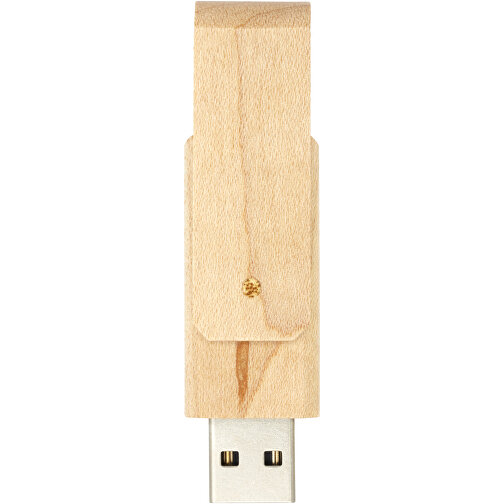 Rotate USB Stick Aus Holz , hellbraun MB , 32 GB , Holz MB , 6,20cm x 1,30cm x 2,00cm (Länge x Höhe x Breite), Bild 3