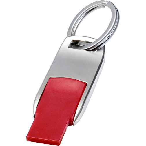 Flip USB Stick , rot MB , 32 GB , Zink Legierung, Kunststoff MB , 4,60cm x 0,60cm x 1,90cm (Länge x Höhe x Breite), Bild 1