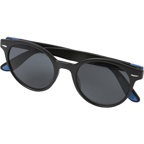 Steven Runde, Trendige Sonnenbrille , processblau, PP Kunststoff, 14,50cm x 5,00cm x 15,00cm (Länge x Höhe x Breite), Bild 4
