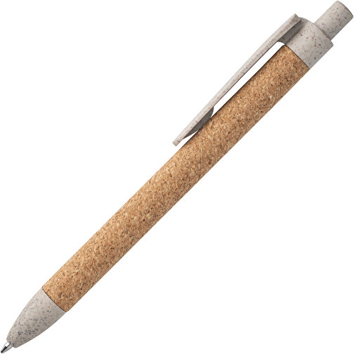 GOYA. Kugelschreiber Aus Kork Und Weizenstrohfaser , naturhell, Kork. PP, , Bild 2