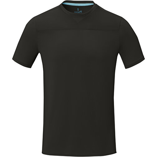 Borax Cool Fit T-Shirt Aus Recyceltem  GRS Material Für Herren , schwarz, Mesh mit Cool Fit Finish 90% GRS zertifiziertes recyceltes Polyester, 10% Elastan, 160 g/m2, XS, , Bild 3