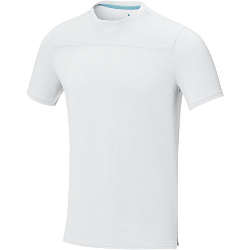 Borax Cool Fit T-Shirt Aus Recyceltem  GRS Material Für Herren , weiss, Mesh mit Cool Fit Finish 90% GRS zertifiziertes recyceltes Polyester, 10% Elastan, 160 g/m2, 3XL, , Bild 1