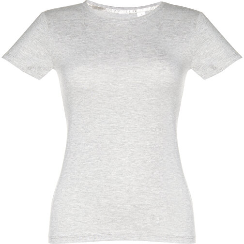 THC SOFIA 3XL. Damen T-shirt , weiß melliert, 100% Baumwolle, 3XL, 70,00cm x 56,00cm (Länge x Breite), Bild 1