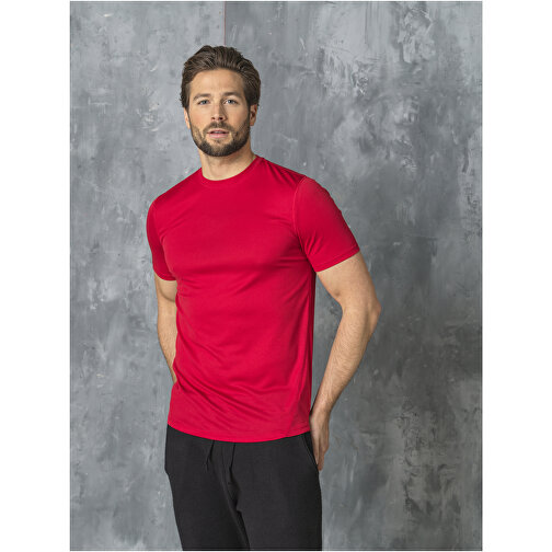 Kratos Cool Fit T-Shirt Für Herren , rot, Mesh mit Cool Fit Finish 100% Polyester, 105 g/m2, 3XL, , Bild 6