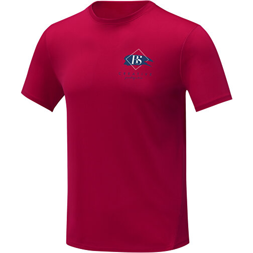 Kratos Cool Fit T-Shirt Für Herren , rot, Mesh mit Cool Fit Finish 100% Polyester, 105 g/m2, XL, , Bild 2