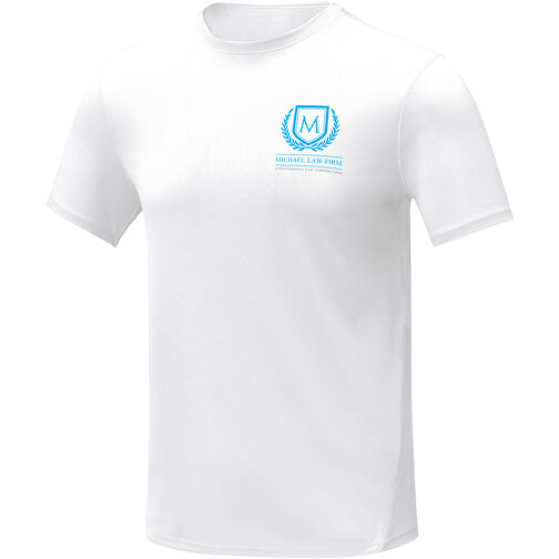 Kratos Cool Fit T-Shirt Für Herren , weiß, Mesh mit Cool Fit Finish 100% Polyester, 105 g/m2, 5XL, , Bild 2
