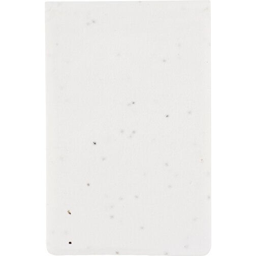 Memo Seed , weiß, Papier, 8,30cm x 0,40cm x 5,40cm (Länge x Höhe x Breite), Bild 5