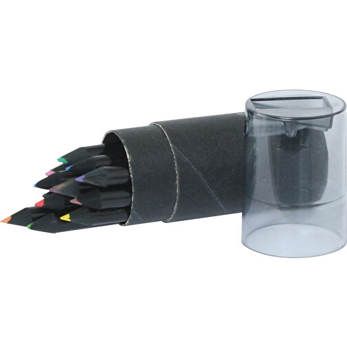 Set de crayons de couleur avec taille-crayon, Image 1