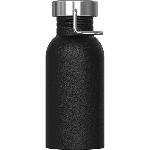 Wasserflasche Skyler 500ml , schwarz, Edelstahl & PP, 16,80cm (Höhe), Bild 1