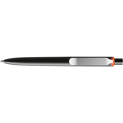 Prodir DS8 PSP Push Kugelschreiber , Prodir, schwarz/silber/orange, Kunststoff/Metall, 14,10cm x 1,50cm (Länge x Breite), Bild 5