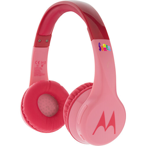Motorola JR 300 Kids Wireless Safety Headphone, Rosa , rosa, ABS, 15,60cm x 16,00cm (Länge x Höhe), Bild 3