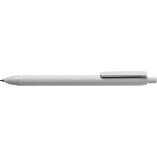 Kugelschreiber Papier/Mais (PLA) , weiss, PLA, 14,60cm (Höhe), Bild 3