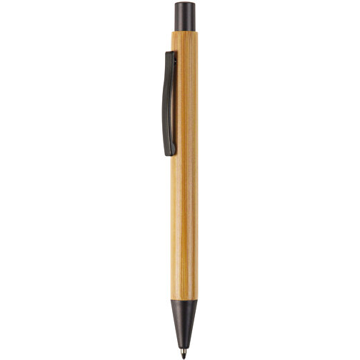 Bambus Kugelschreiber “New York” , natur, Bambus, 14,00cm (Länge), Bild 1