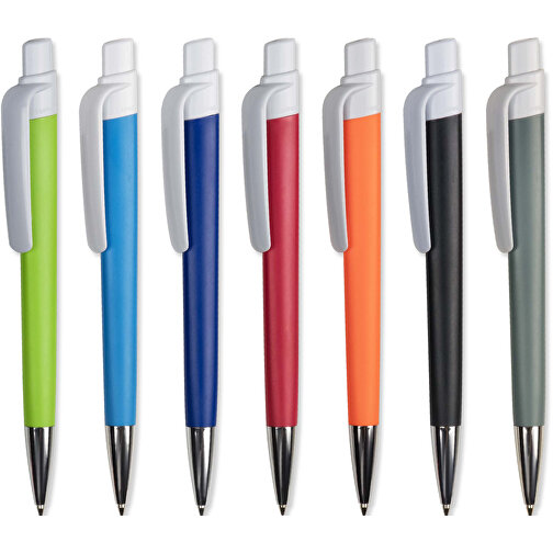 Kugelschreiber Prisma Mit NFC-Tag , licht groen / wit, ABS, 14,50cm (Länge), Bild 5