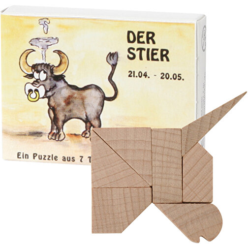 Mini puzzle de taureau, Image 1