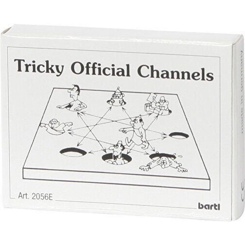 Tricky Official Channels , , 6,50cm x 1,30cm x 5,00cm (Länge x Höhe x Breite), Bild 1