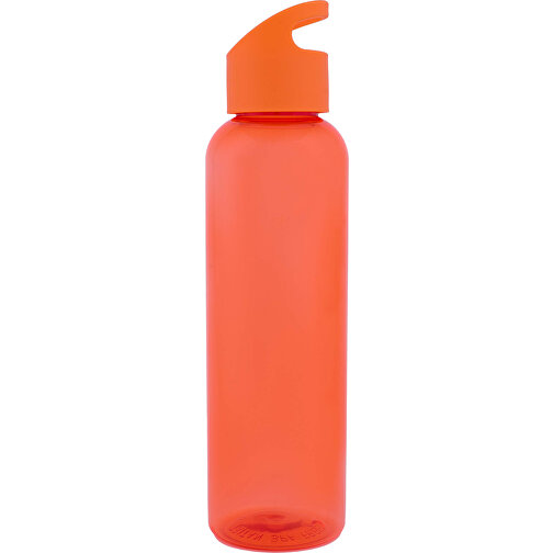 Loop Flasche R-PET 600ml , orange, R-PET, 25,60cm (Höhe), Bild 1