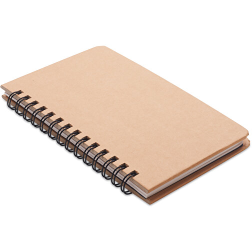 Grownotebook™ , beige, Karton, 14,00cm x 1,50cm x 21,20cm (Länge x Höhe x Breite), Bild 1