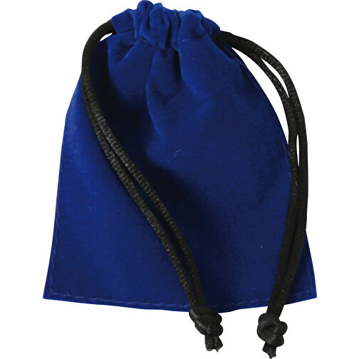 Fløjl taske blå, Billede 1