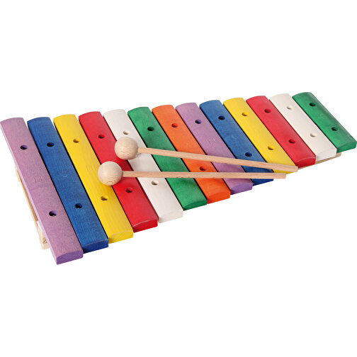 Xylophone multicolore, 13 plaques sonores, Image 1
