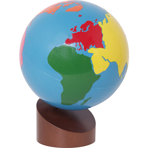 Globus Erdteile , , 16,00cm x 20,00cm x 16,00cm (Länge x Höhe x Breite), Bild 1