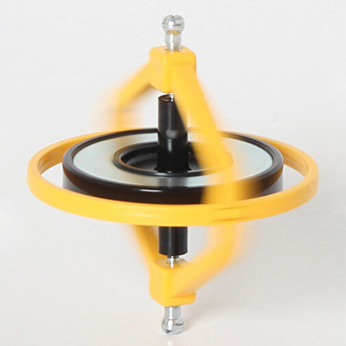 Gyroskop-Kreisel , , 6,00cm x 6,00cm x 6,00cm (Länge x Höhe x Breite), Bild 2