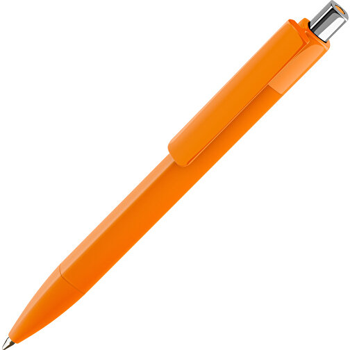 Prodir DS4 PMM Push Kugelschreiber , Prodir, orange/silber poliert, Kunststoff, 14,10cm x 1,40cm (Länge x Breite), Bild 1