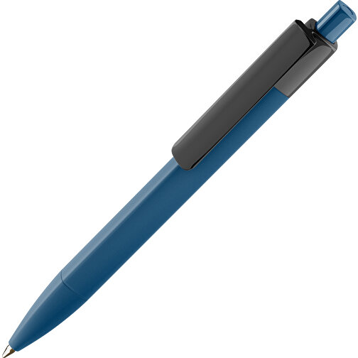 Prodir DS4 PMM Push Kugelschreiber , Prodir, sodalithblau-schwarz, Kunststoff, 14,10cm x 1,40cm (Länge x Breite), Bild 1