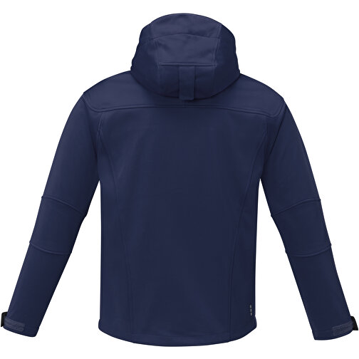 Match Softshelljacke Für Herren , navy, Single jersey Strick 90% Polyester, 10% Elastan, 360 g/m2, Bonding, Microfleece 100% Polyester, XS, , Bild 4