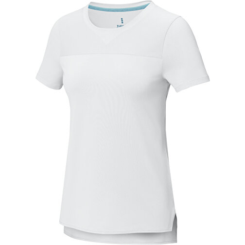 Borax Cool Fit T-Shirt Aus Recyceltem  GRS Material Für Damen , weiss, Mesh mit Cool Fit Finish 90% GRS zertifiziertes recyceltes Polyester, 10% Elastan, 160 g/m2, XL, , Bild 1