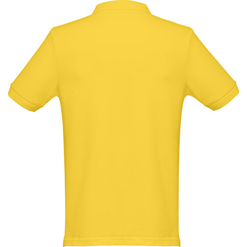 THC MONACO. Herren Poloshirt , gelb, 100% Baumwolle, XL, 75,50cm x 58,00cm (Länge x Breite), Bild 2