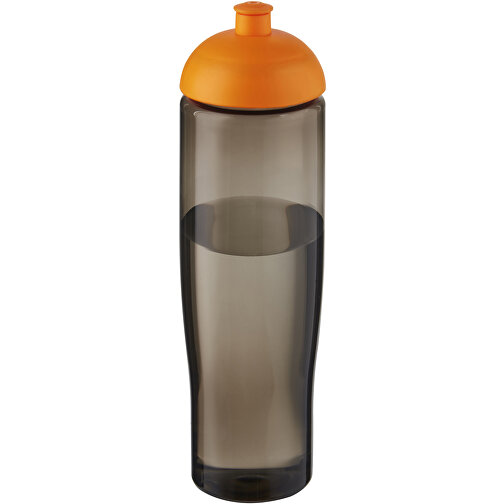 H2O Active® Eco Tempo 700 Ml Sportflasche Mit Stülpdeckel , orange / kohle, PCR Kunststoff, PP Kunststoff, 23,90cm (Höhe), Bild 1