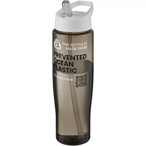 Bouteille de sport H2O Active® Eco Tempo de 700 ml avec couvercle à bec verseur, Image 2