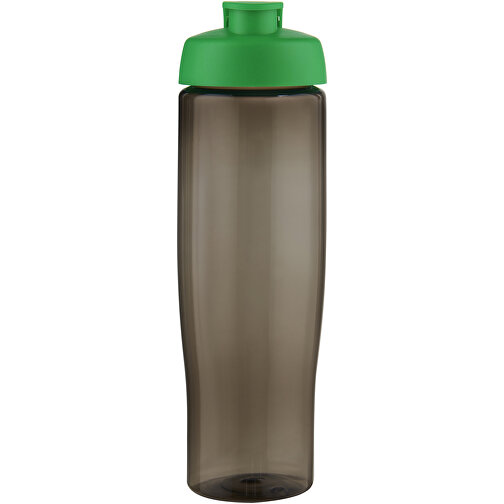 H2O Active® Eco Tempo 700 Ml Sportflasche Mit Klappdeckel , grün / kohle, PCR Kunststoff, PP Kunststoff, 23,70cm (Höhe), Bild 3