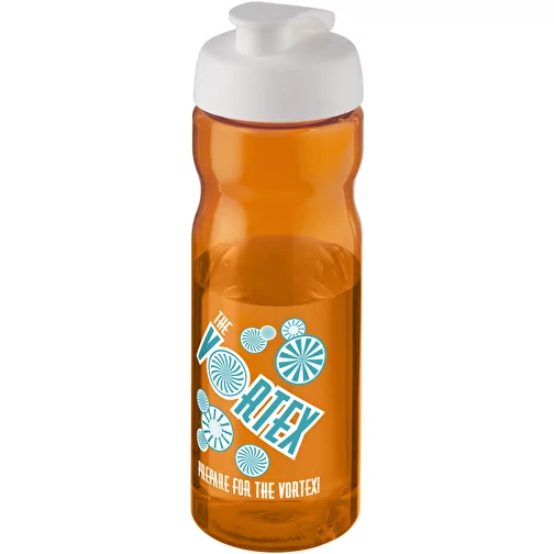 Bouteille de sport H2O Active® Base 650ml avec couvercle à clapet, Image 2