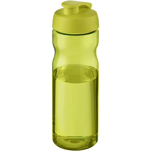 H2O Active® Base 650 Ml Sportflasche Mit Klappdeckel , limone, PET Kunststoff, PP Kunststoff, 22,10cm (Höhe), Bild 1