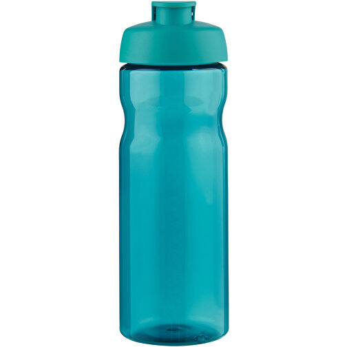 H2O Active® Base 650 Ml Sportflasche Mit Klappdeckel , aquablau, PET Kunststoff, PP Kunststoff, 22,10cm (Höhe), Bild 3