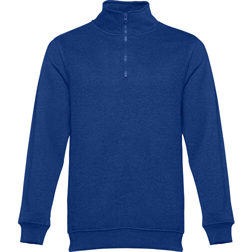 THC BUDAPEST. Unisex Sweatshirt , königsblau, Baumwolle und Polyester, XL, 77,00cm x 60,00cm (Länge x Breite), Bild 1