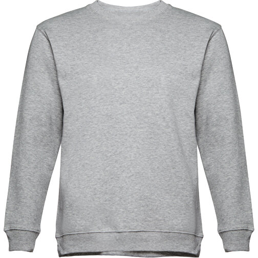 THC DELTA. Sweatshirt (unisex) Aus Baumwolle Und Polyester , hellgrau melliert, Baumwolle und Polyester, 4XL, , Bild 1