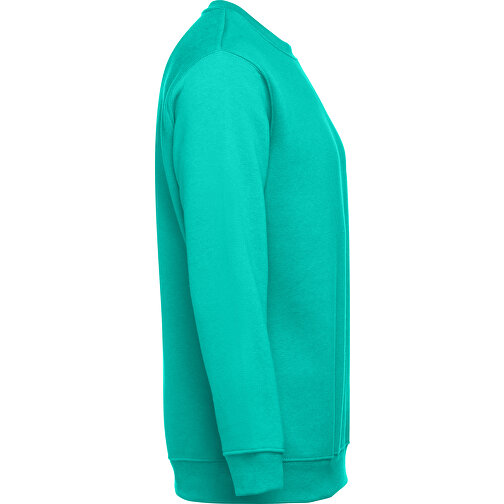 THC DELTA. Sweatshirt (unisex) Aus Baumwolle Und Polyester , türkisgrün, Baumwolle und Polyester, XXL, 75,00cm x 64,00cm (Länge x Breite), Bild 3