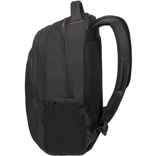 American Tourister - AT Work - Laptop Backpack 17,3' , black/orange, 100% Polyester, 52,50cm x 23,50cm x 33,50cm (Länge x Höhe x Breite), Bild 6