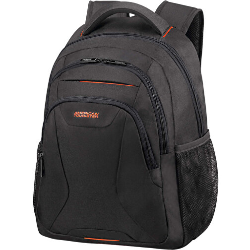 American Tourister - AT Work - Laptop Backpack 13,3'-14,1' , black/orange, 100% Polyester, 45,50cm x 20,50cm x 30,00cm (Länge x Höhe x Breite), Bild 1