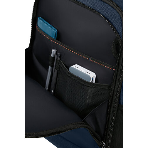 Samsonite - Network 4 - Laptop Backpack 15.6' , Samsonite, space blue, 100% rPET Polyester, 43,50cm x 19,50cm x 31,00cm (Länge x Höhe x Breite), Bild 6