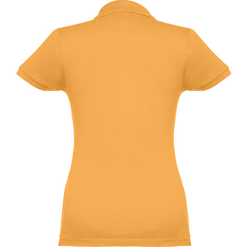 THC EVE. Damen Poloshirt , dunkelgelb, 100% Baumwolle, S, 60,00cm x 40,00cm (Länge x Breite), Bild 2