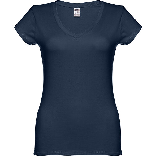 THC ATHENS WOMEN. Damen T-shirt , blau, 100% Baumwolle, XL, 68,00cm x 48,00cm (Länge x Breite), Bild 1