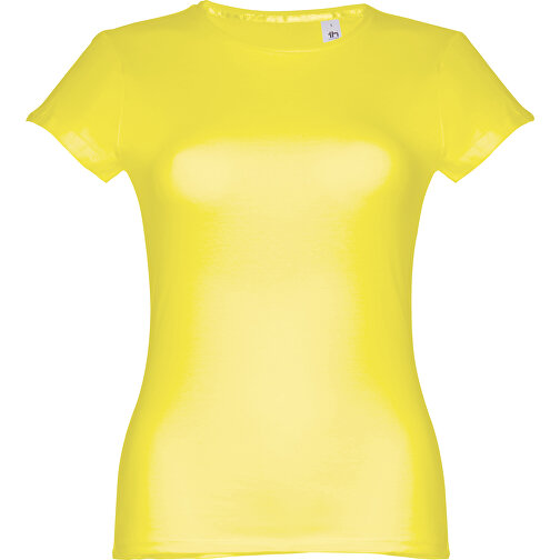 THC SOFIA. Tailliertes Damen-T-Shirt , zitronengelb, 100% Baumwolle, XXL, 68,00cm x 53,00cm (Länge x Breite), Bild 1