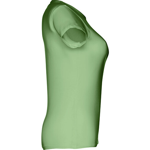 THC SOFIA. Tailliertes Damen-T-Shirt , jade-grün, 100% Baumwolle, XL, 66,00cm x 50,00cm (Länge x Breite), Bild 3