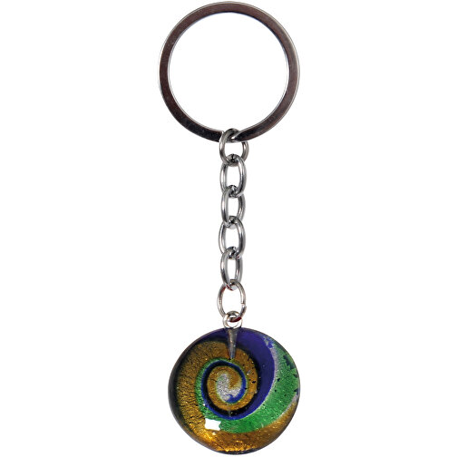 Porte-clés escargot en verre, assorti, Image 1