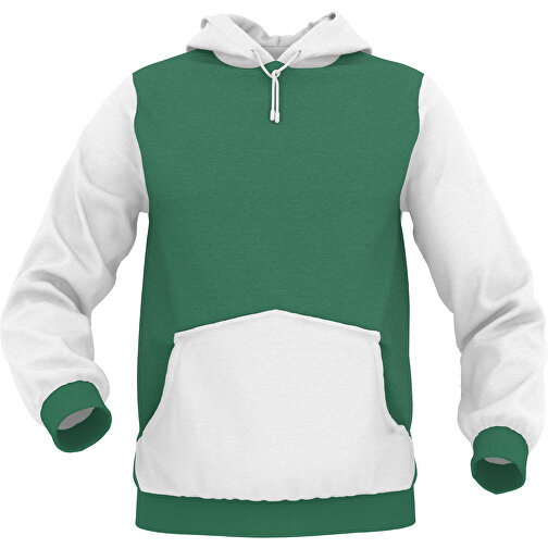 Hoodie Urban - Inkl. Individueller Gestaltung , moosgrün, 70% Baumwolle, 30 % Polyester, M, , Bild 1