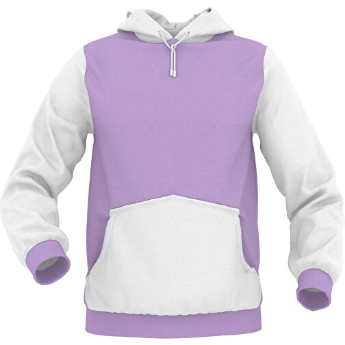 Hoodie Urban - Inkl. Individueller Gestaltung , lila, 70% Baumwolle, 30 % Polyester, L, , Bild 1